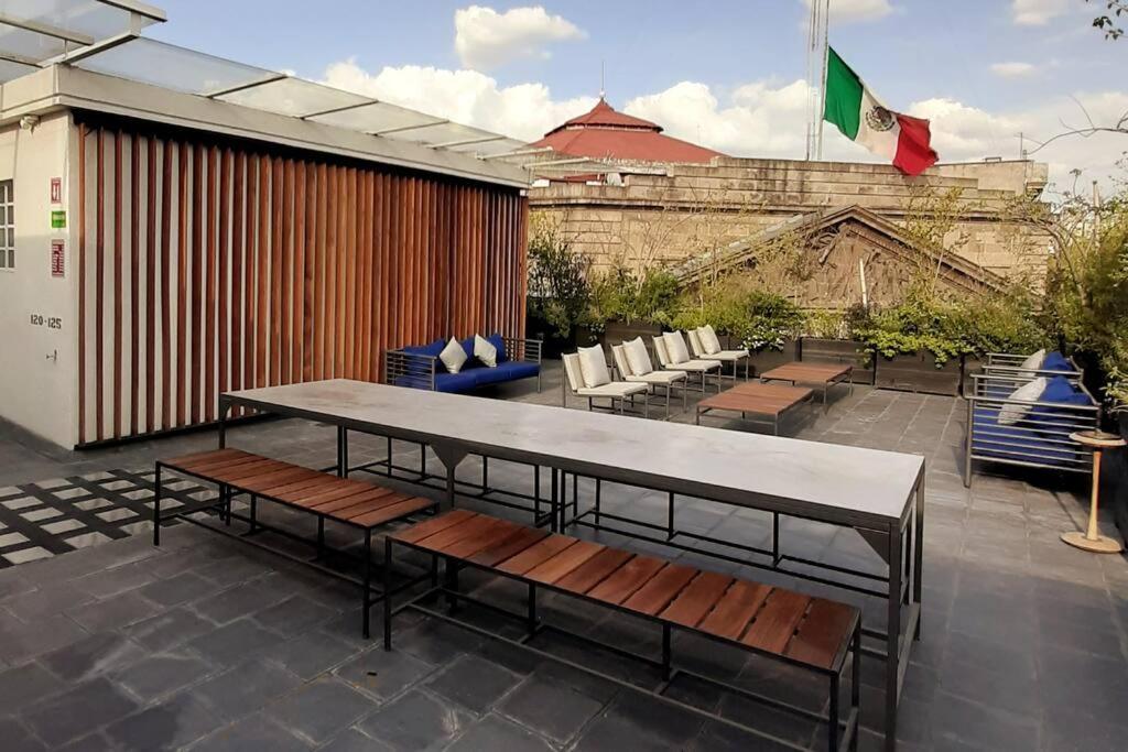 122 Loft Confort Centro Historico Cdmx เม็กซิโกซิตี้ ภายนอก รูปภาพ